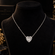 Heart Radiant Pendant Necklace