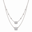 Double Layer Crystal Necklace
