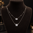 Double Layer Crystal Necklace