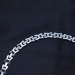 Polished Link Silver Bracelet
