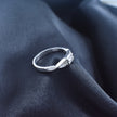 Baguette Diamond Twist Ring