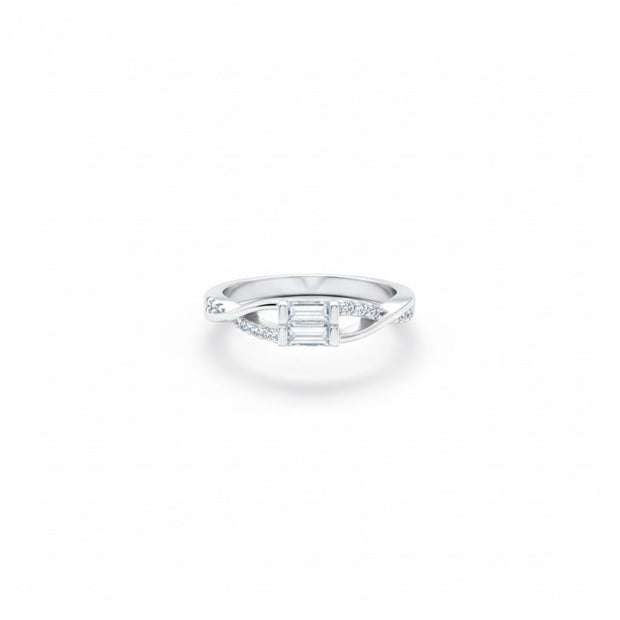 Silver Urban Gem Ring