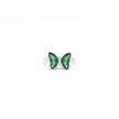 Green Zircon Butterfly Statement Ring