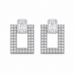 Rectangular Statement Earrings