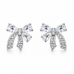 Crystal Bow Earrings
