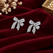 Crystal Bow Earrings