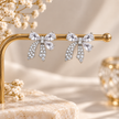Crystal Bow Earrings