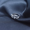 Designer Floral Knot Ring