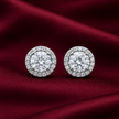Brilliant Solitaire Classic Halo Studs