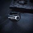 Circular Heritage Meander Enamel Ring