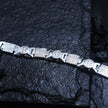 Om Motif Silver Bracelet