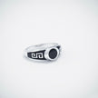 Circular Heritage Meander Enamel Ring