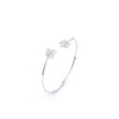 Graceful Butterfly Open Cuff Bracelet