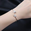 Graceful Butterfly Open Cuff Bracelet