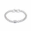 Square Link Silver Bracelet