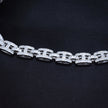 Bold Block Silver Bracelet