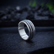 Textured Industrial Gear Statement Band