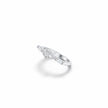 Baguette Diamond Wave Ring