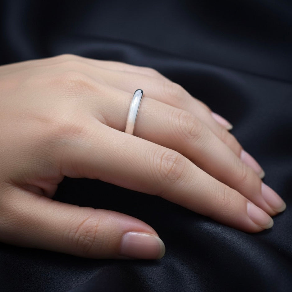 999 Sterling Silver Band